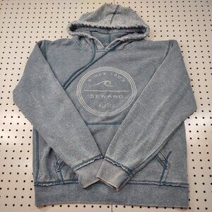 Blue 84 Seward, Alaska Hooded Sweatshirt, Size Small